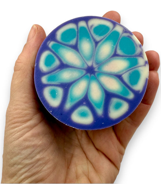 Huckleberry Kaleidoscope Handmade Soap