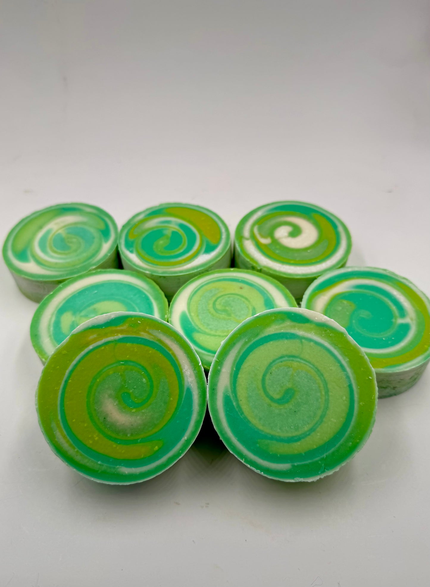 Lime Kaleidoscope Handmade Soap