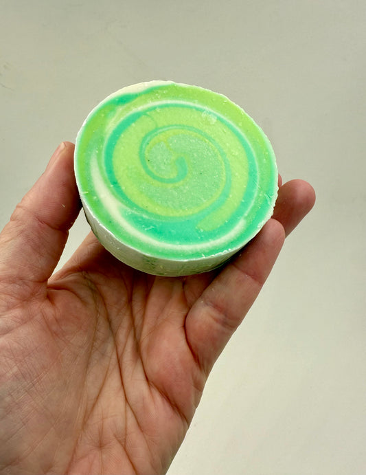 Lime Kaleidoscope Handmade Soap