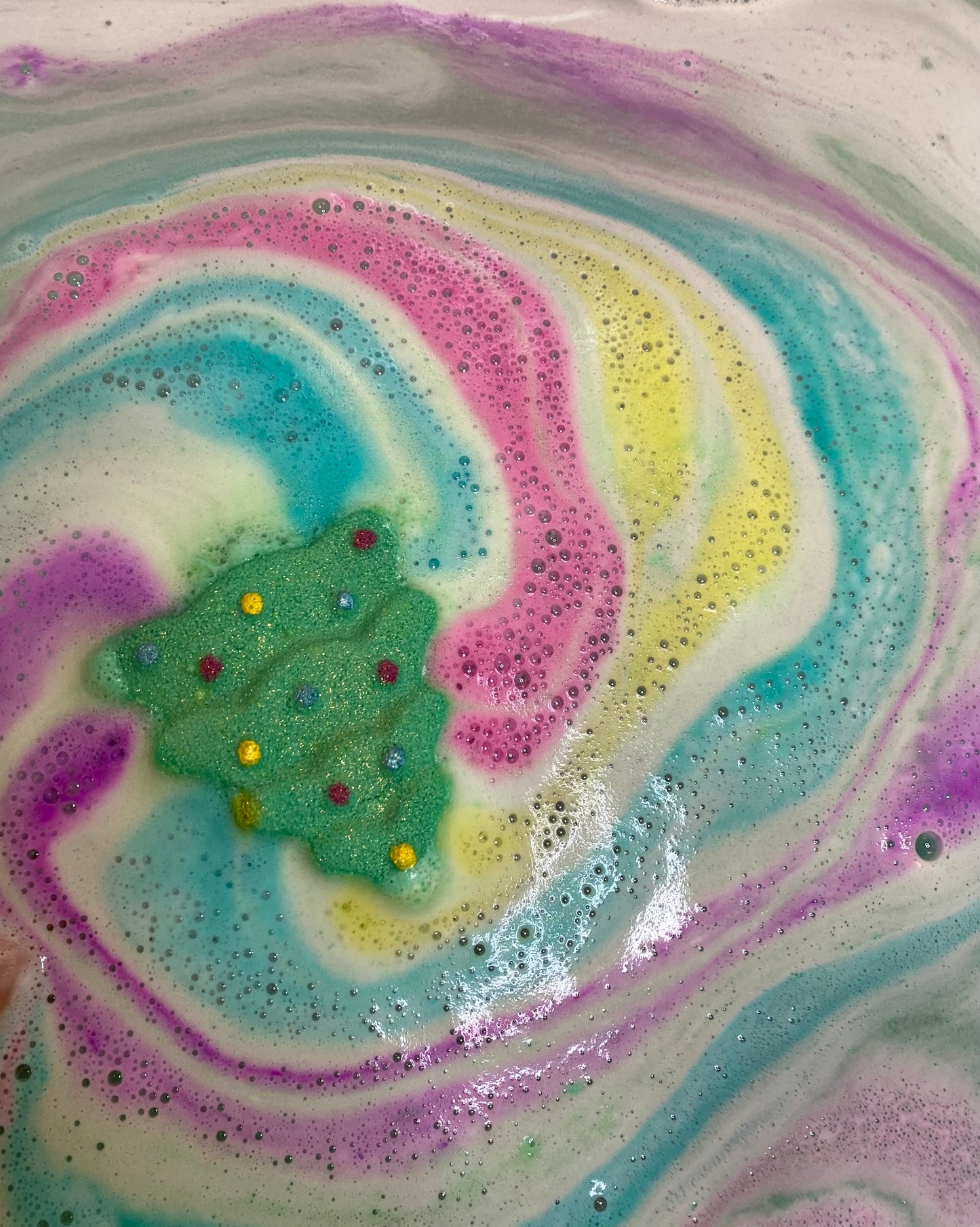 Christmas Tree Bath Bomb