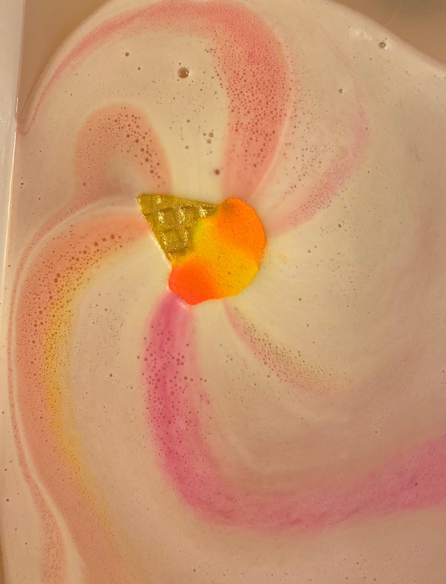 Rainbow Sherbet Bath Bomb