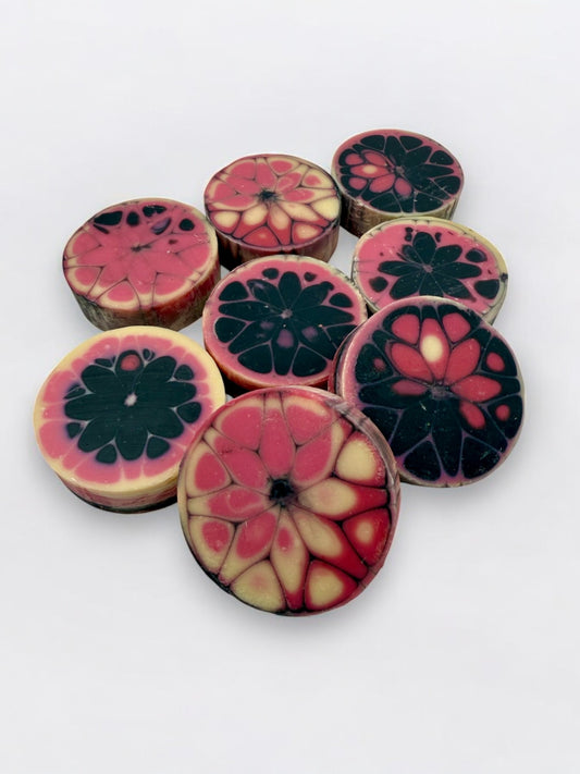 Sangria Kaleidoscope Handmade Soap