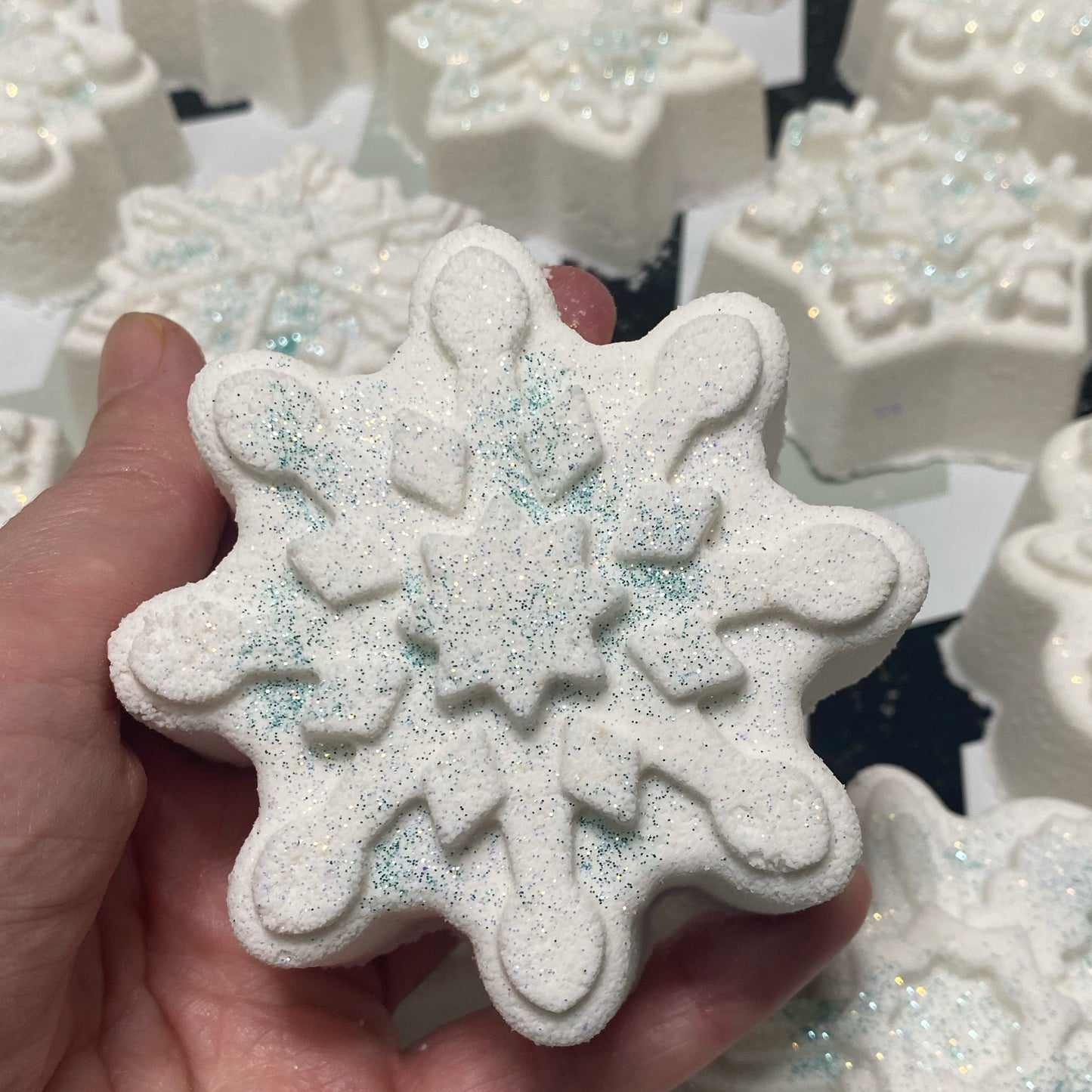 Snowflake Bath Bomb