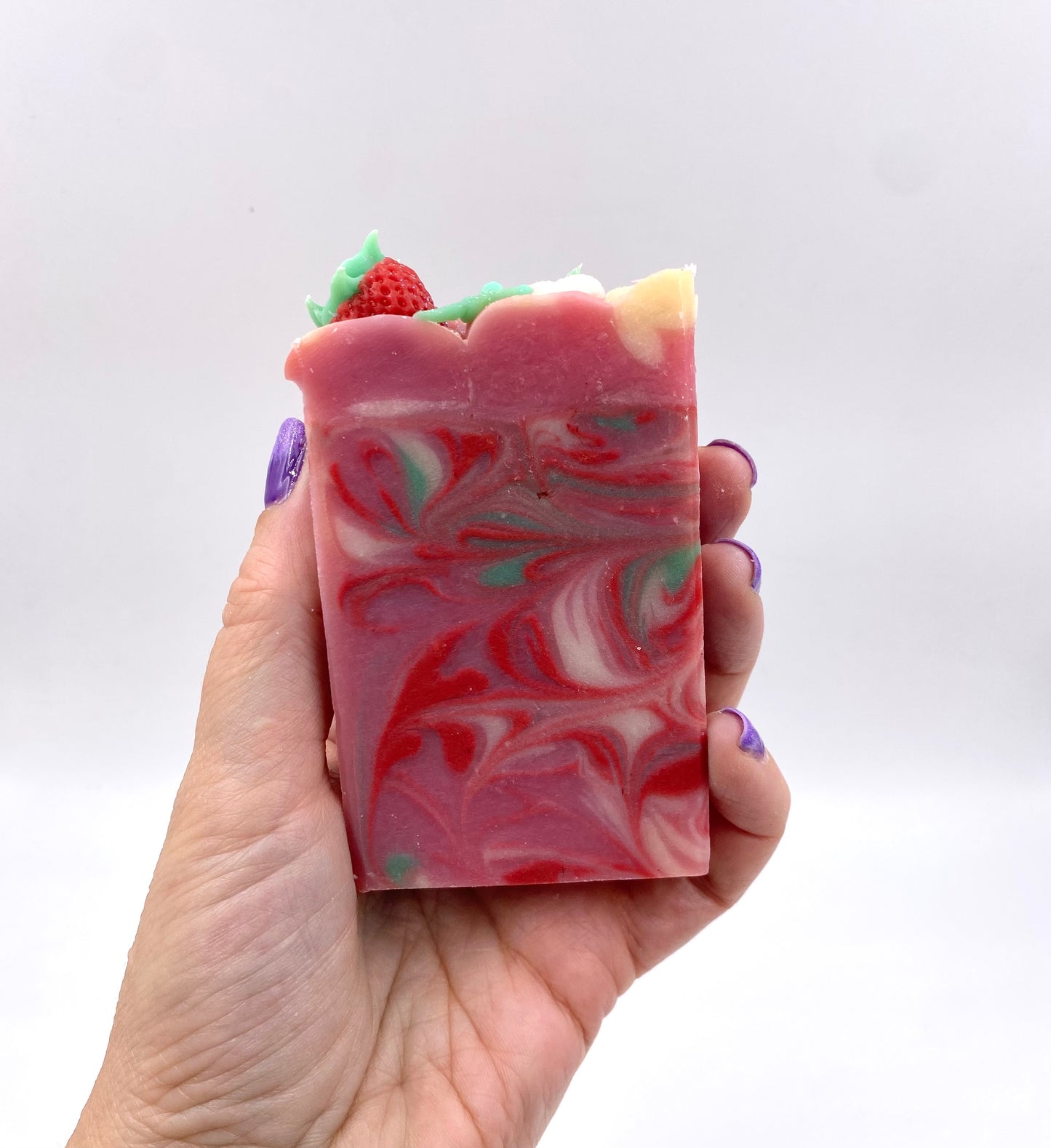 Strawberry Patch Handmade Soap