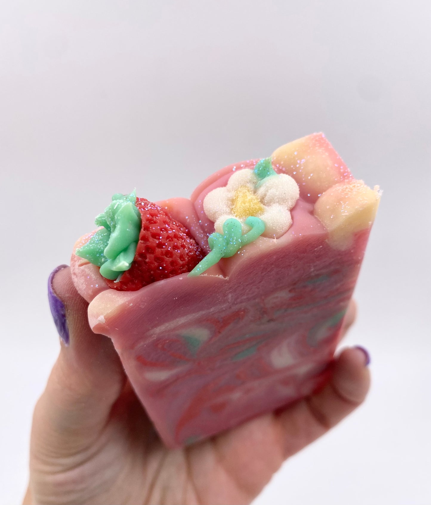 Strawberry Patch Handmade Soap