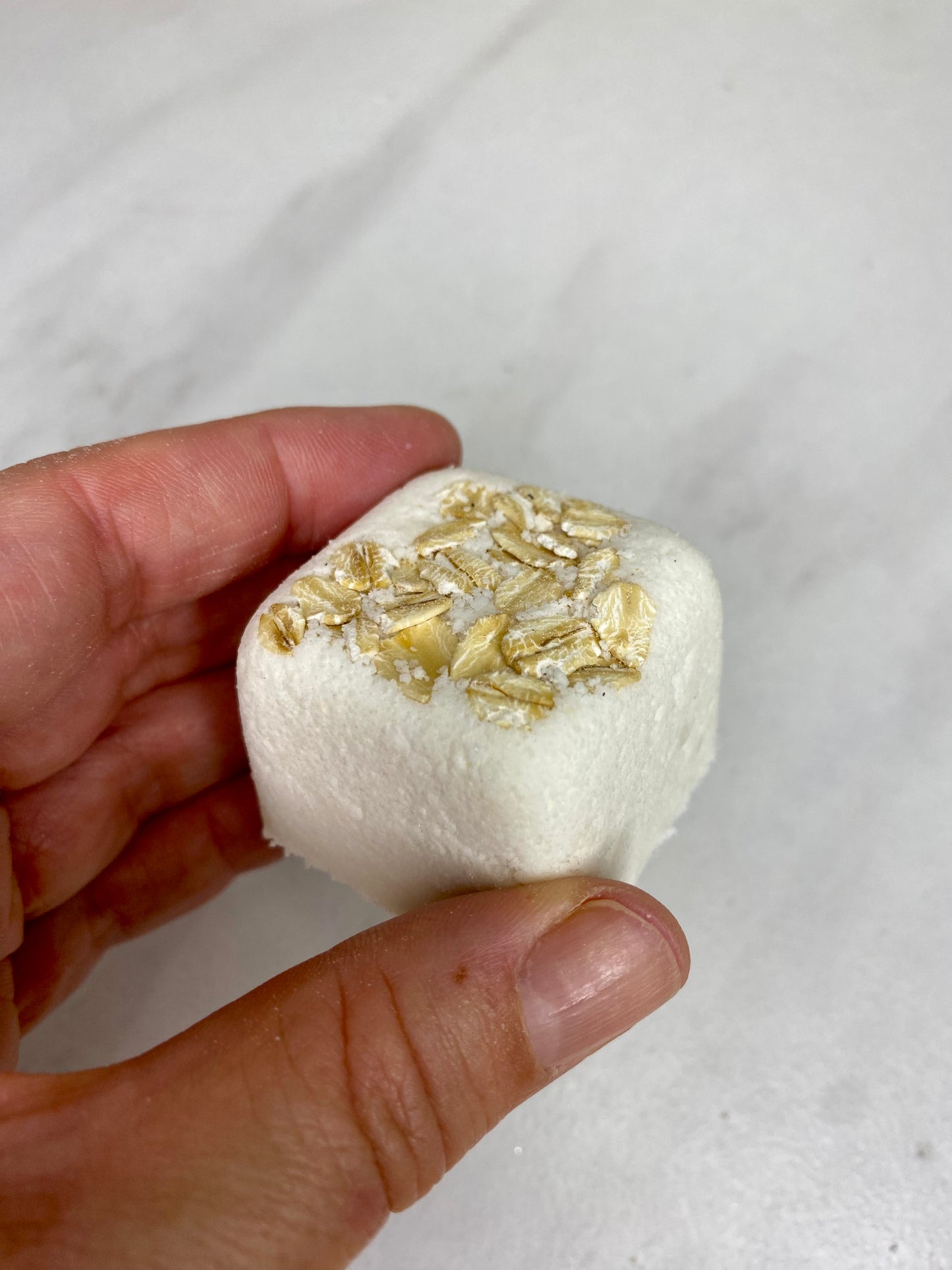 Oatmeal, Milk & Honey Square Natural Bath Bomb