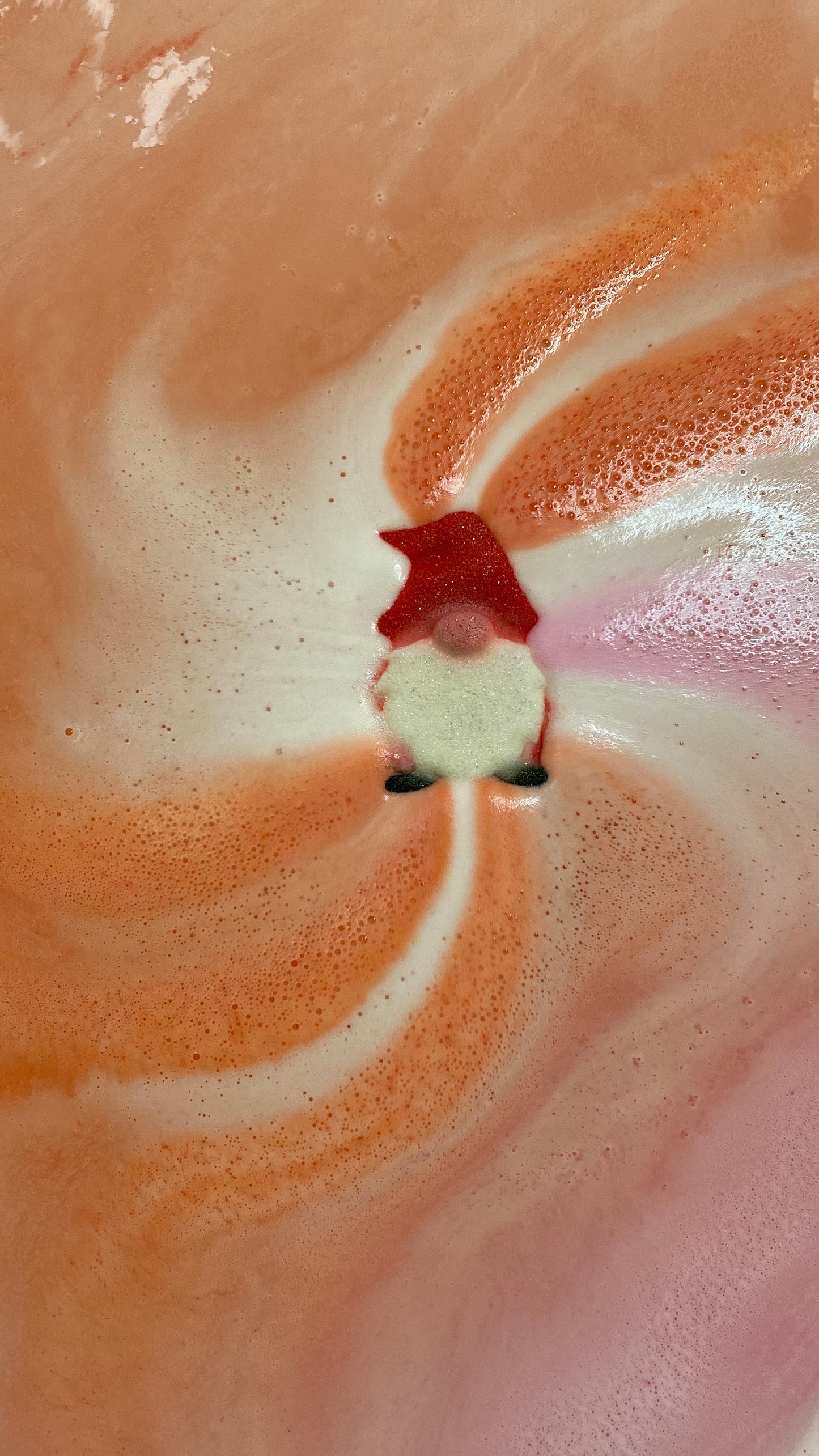 Santa Gnome Bath Bomb