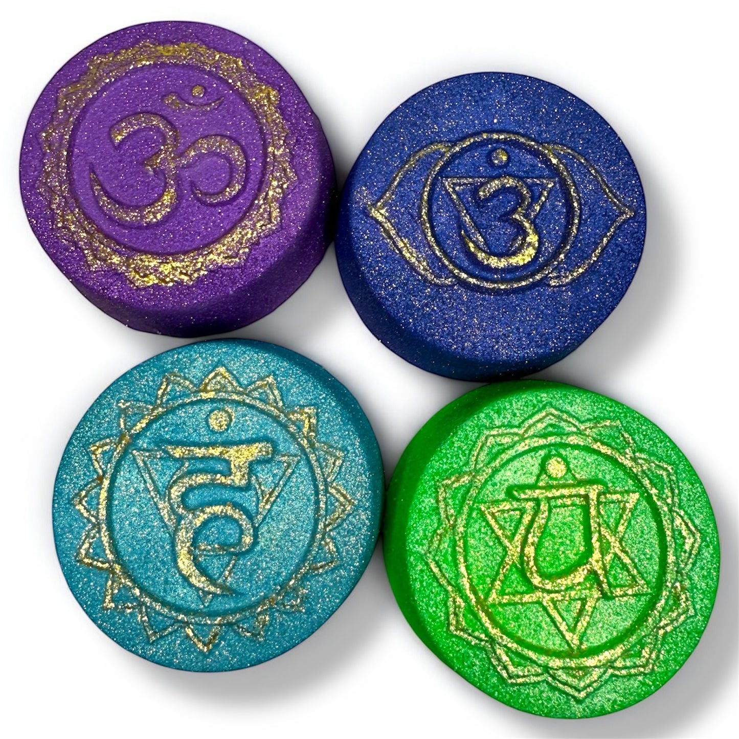 Higher Chakra Bath Bomb Set